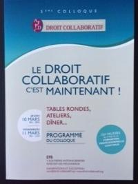 LE DROIT COLLABORATIF C'EST MAINTENANT